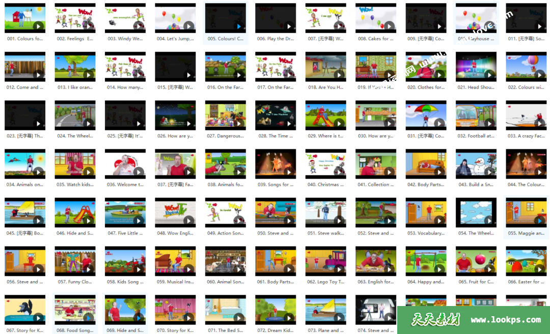 儿童英语节目《WowEnglish》第1~9季487集[MP4]