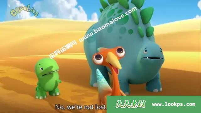 《Dinopaws》好奇小恐龙英文版全51集英语英字720P/MP4/-天天素材网