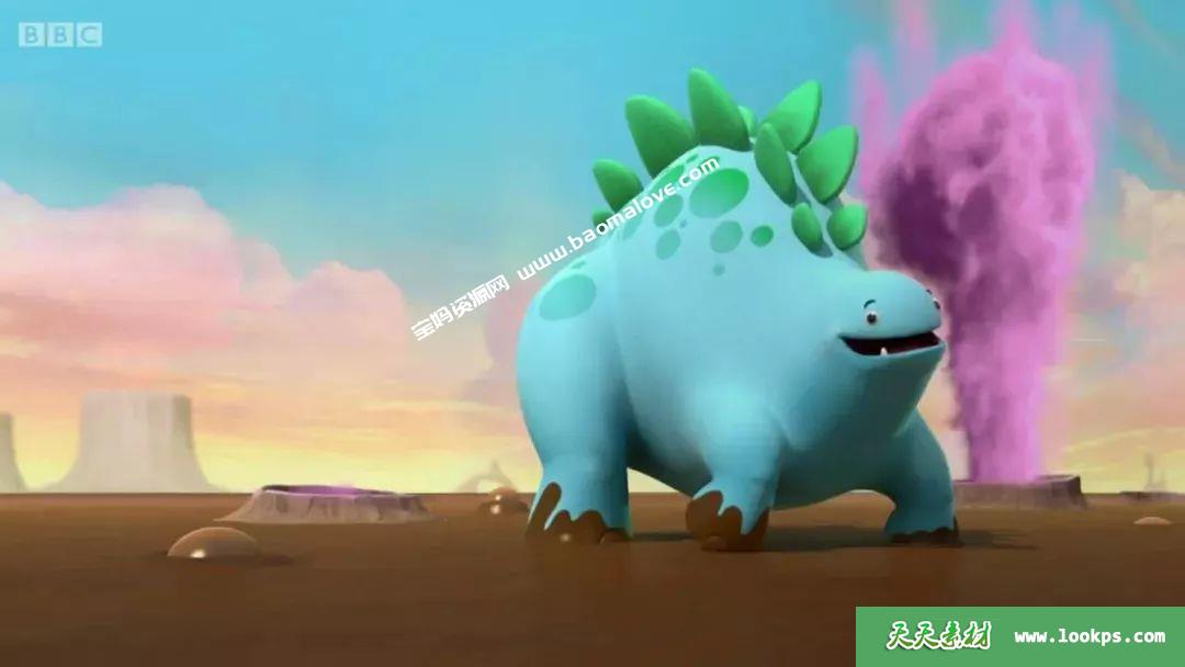 《Dinopaws》好奇小恐龙英文版全51集英语英字720P/MP4/