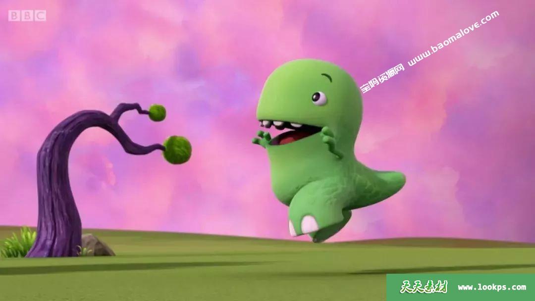 《Dinopaws》好奇小恐龙英文版全51集英语英字720P/MP4/