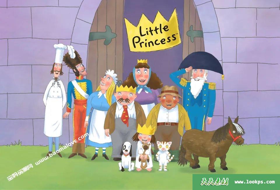 《LittlePrincess》小公主英文版[全100集][英语中英字幕][1080P][MP4]-天天素材网