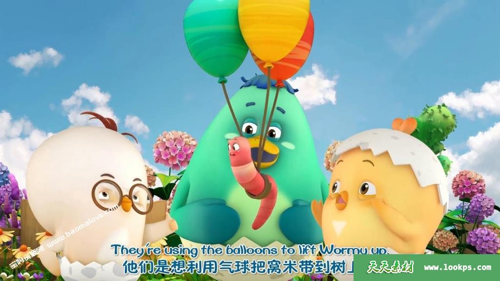 《PataPatComo》神奇鸡仔英文版[全18集][720P][MP4]-天天素材网