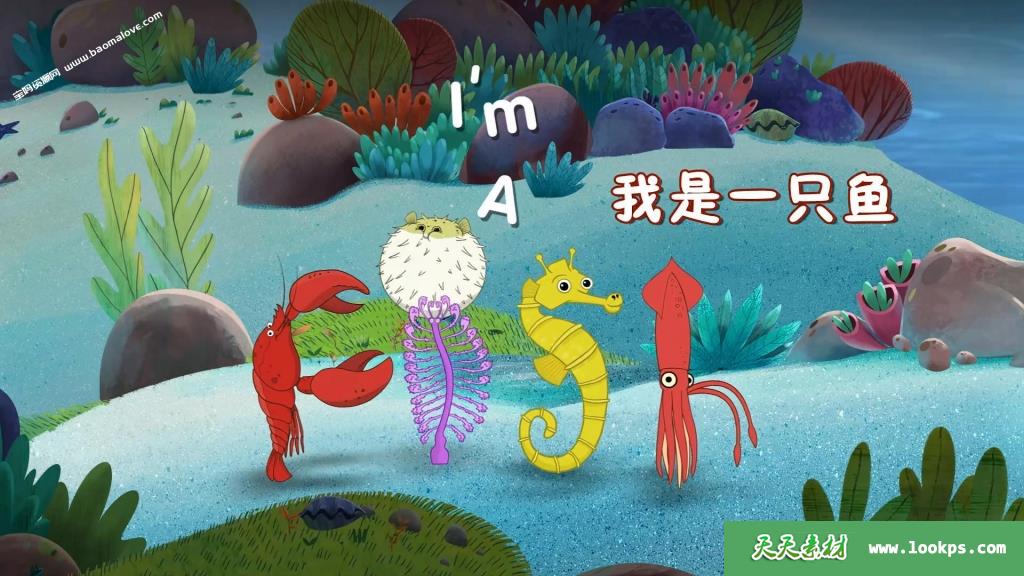 《我是一只鱼》i'mafish中文版[全52集][国语][1080P][MP4]-天天素材网