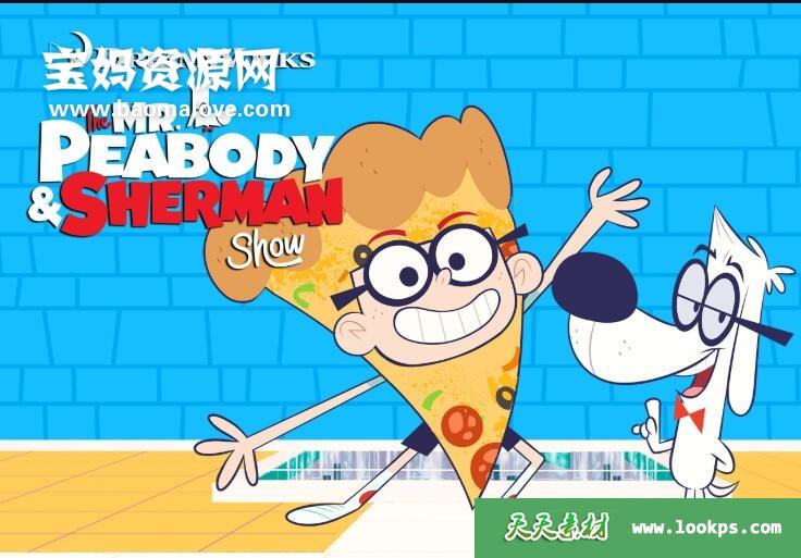 《TheMr.Peabody&ShermanShow》天才眼镜狗英文版第二季[全26集][英语][1080P][MKV]-天天素材网