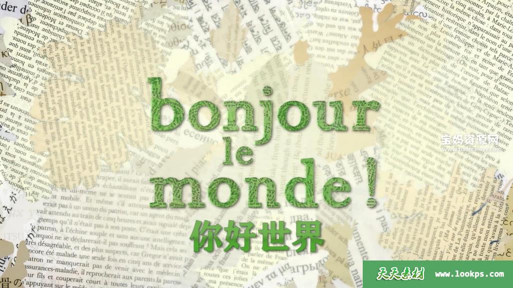 《你好，世界！》HelloWorld!中文版[全10集][国语中字][1080P][MP4]-天天素材网