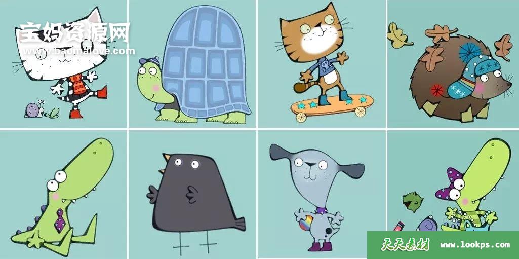 《小笨猫歪歪》WussywattheClumsyCat中文版[全52集][国语中字][1080P][MP4]