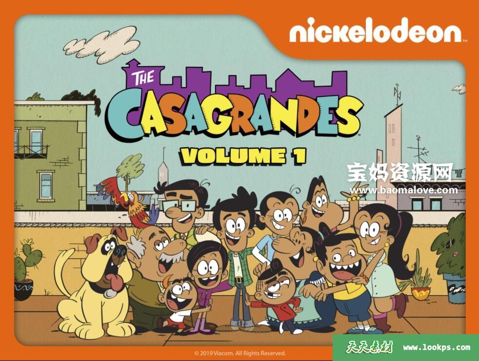 《TheCasagrandes》卡萨格兰德一家英文版第一季[全37集][英语][1080P][MKV]-天天素材网