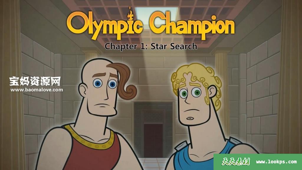 《OlympicChampion》奥运冠军英文版[全50集][英语][720P][MP4]-天天素材网