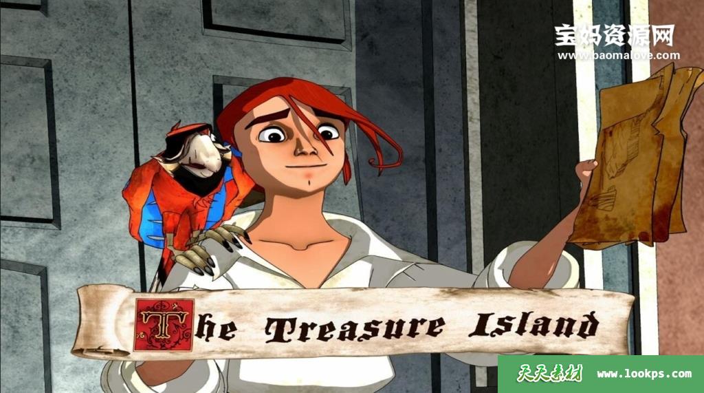 《TheTreasureIsland》宝石岛/金银岛英文版[全26集][英语][1080P][MP4]-天天素材网