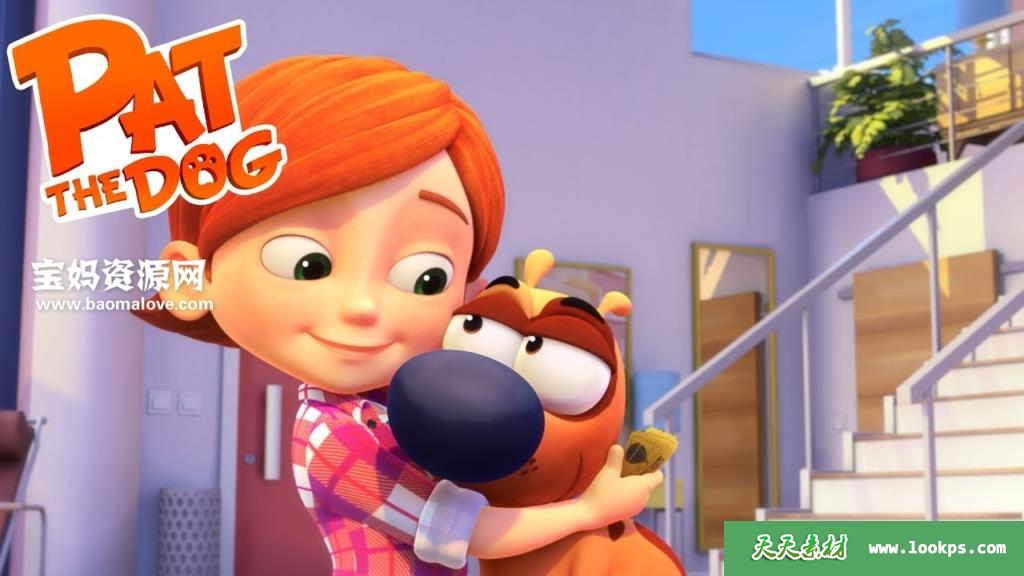 《PattheDog》拍拍小狗英文版第一季[全78集][英语][1080P][MP4]-天天素材网