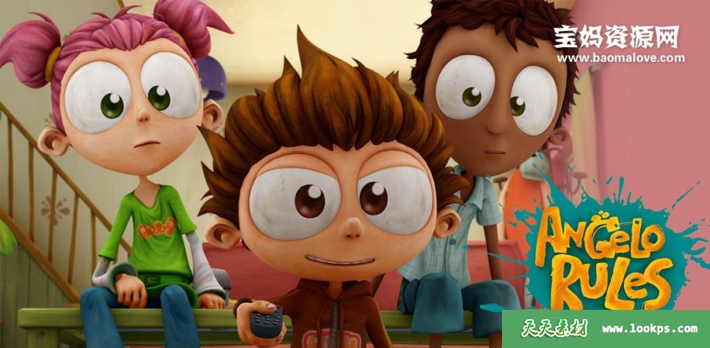 《校园搞怪王》AngeloRules中文版第二季[全46集][国语中字][1080P][MP4]-天天素材网