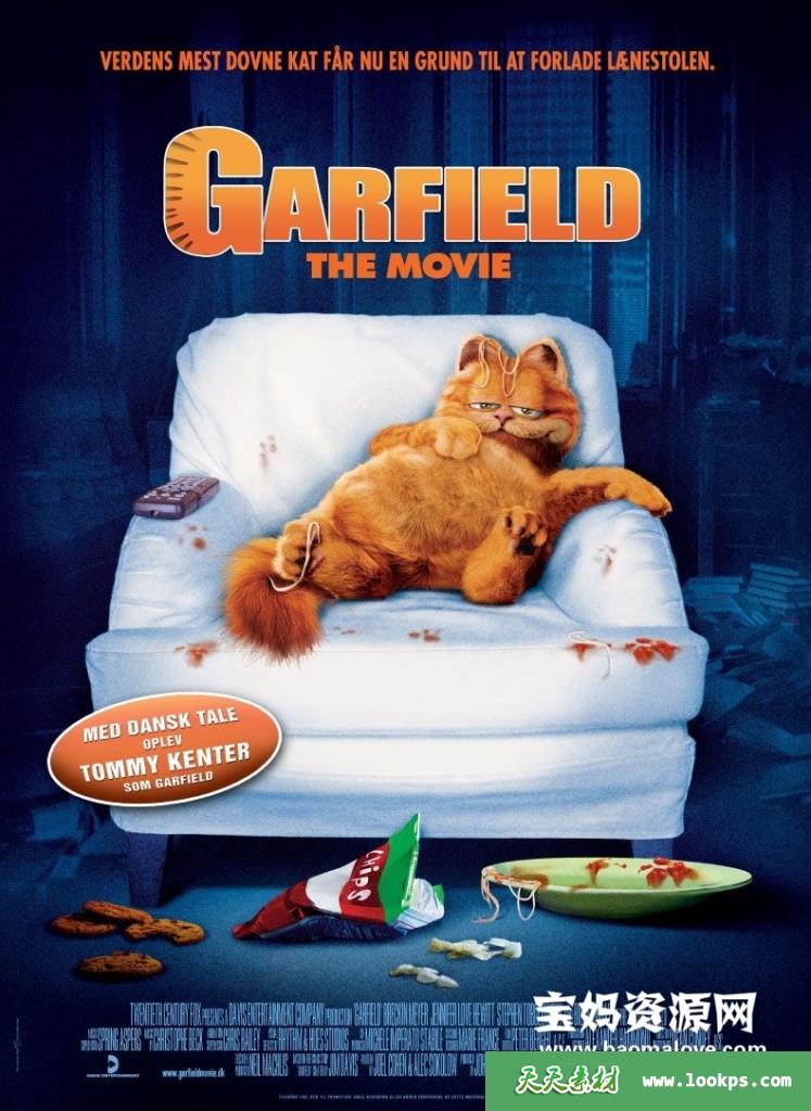 《加菲猫Garfield》[2004][国粤台英四语][720P][MKV]-天天素材网