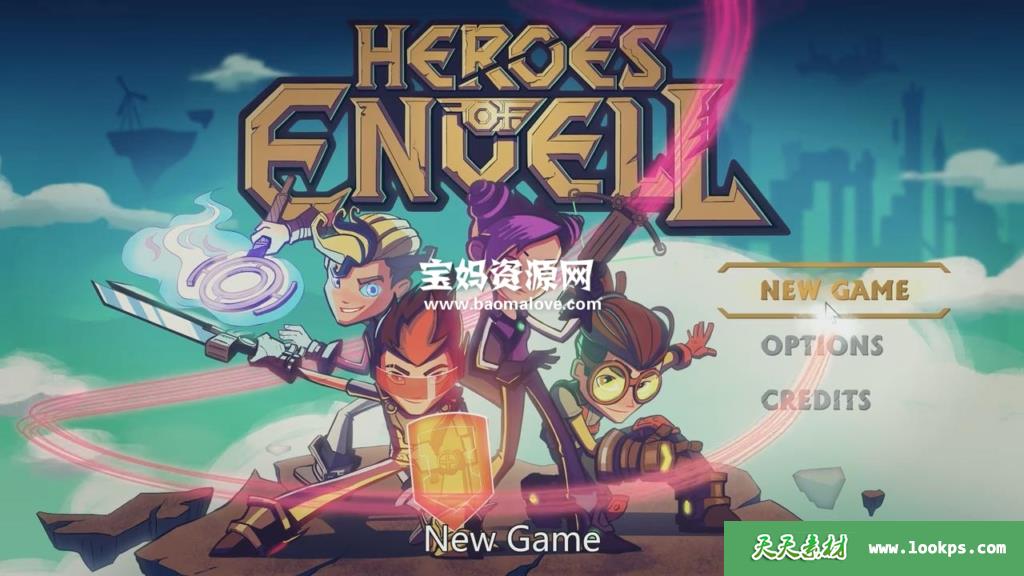 《HeroesofEnvell》恩威大英雄英文版[全26集][英语][720P][MP4]-天天素材网