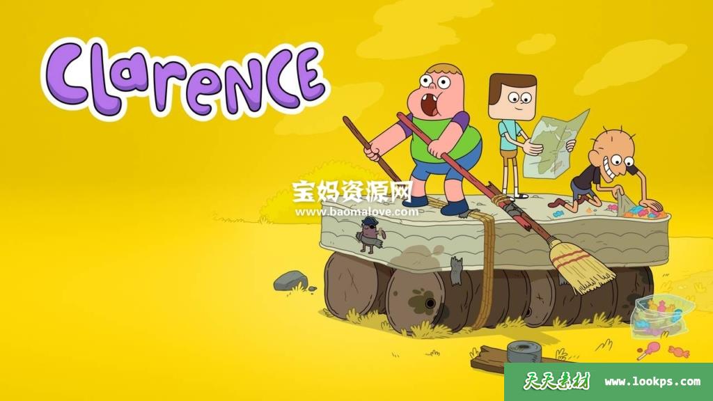 《Clarence》小胖克莱伦斯英文版第三季[全40集][英语][1080P][MKV]-天天素材网