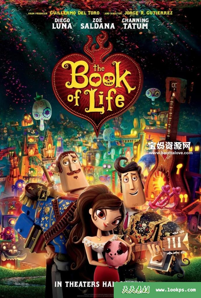 《生命之书TheBookofLife》[2014][英语][720P][MKV]-天天素材网