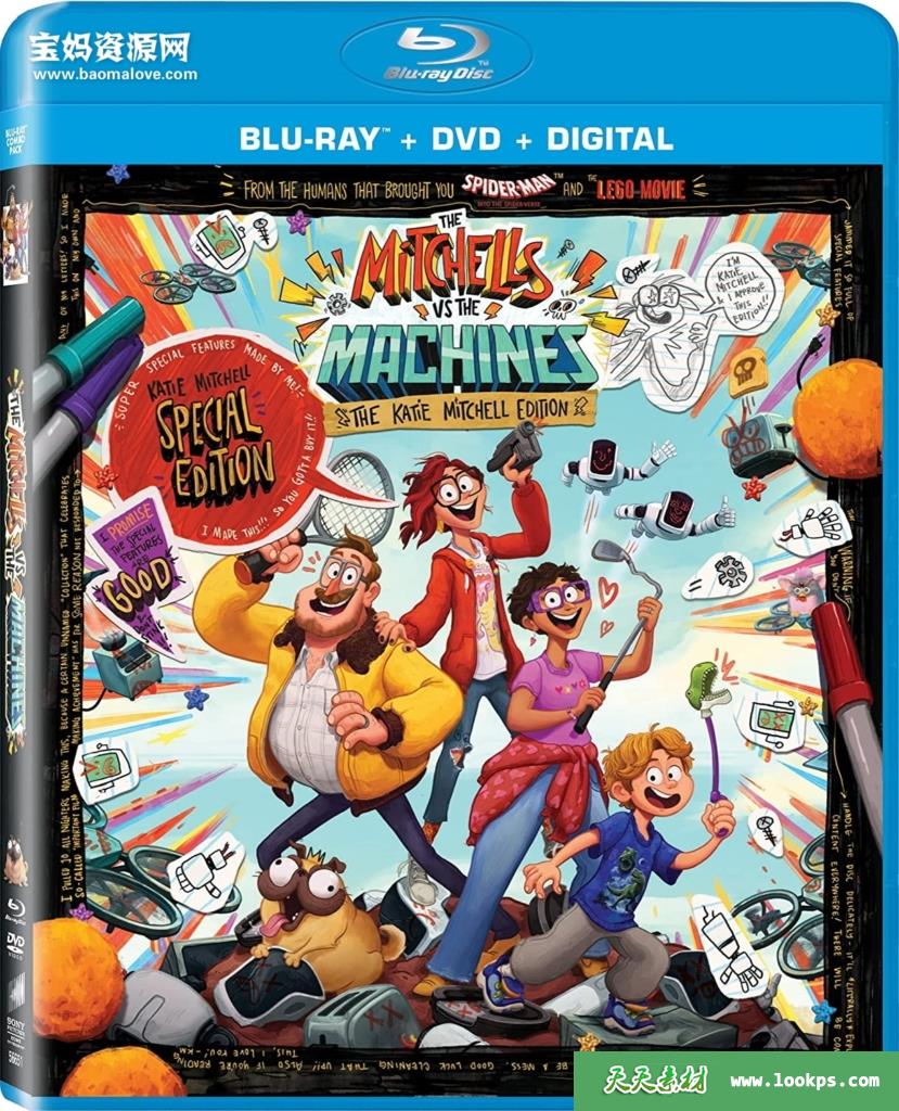 《智能大反攻TheMitchellsvs.TheMachines》[2021][英语][1080P][MKV]-天天素材网