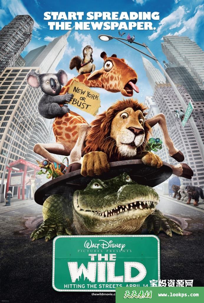 《狂野大自然TheWild》[2006][英语][1080P][MKV]-天天素材网