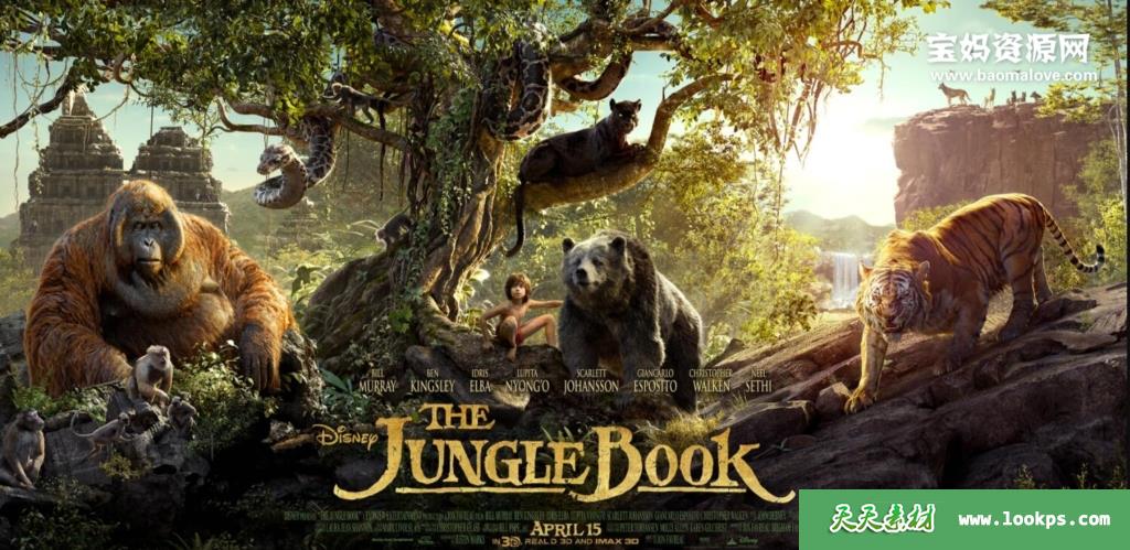 《奇幻森林TheJungleBook》[2016][国英双语][720P][MKV]-天天素材网