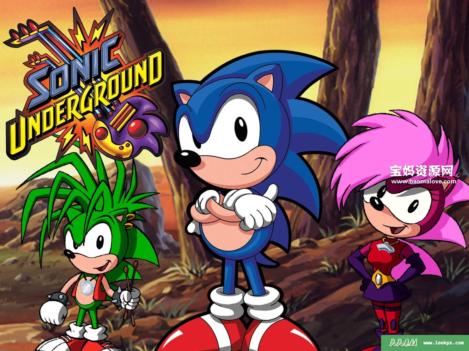 《SonicUnderground》索尼克的地下冒险英文版第一季[全40集][英语][480P][MKV]-天天素材网