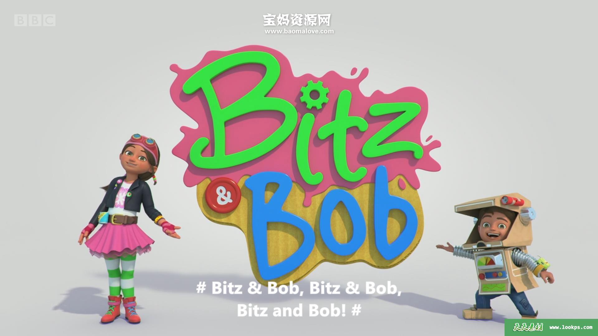 《BitzandBob》小贝大发明英文版第一季[全22集][英语][1080P][MKV]-天天素材网