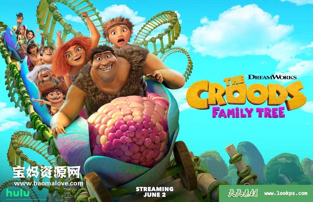 Thecroods Familytree 疯狂原始人 家谱英文版第三季 全6集 英语 1080p Mkv 牛宝资源网