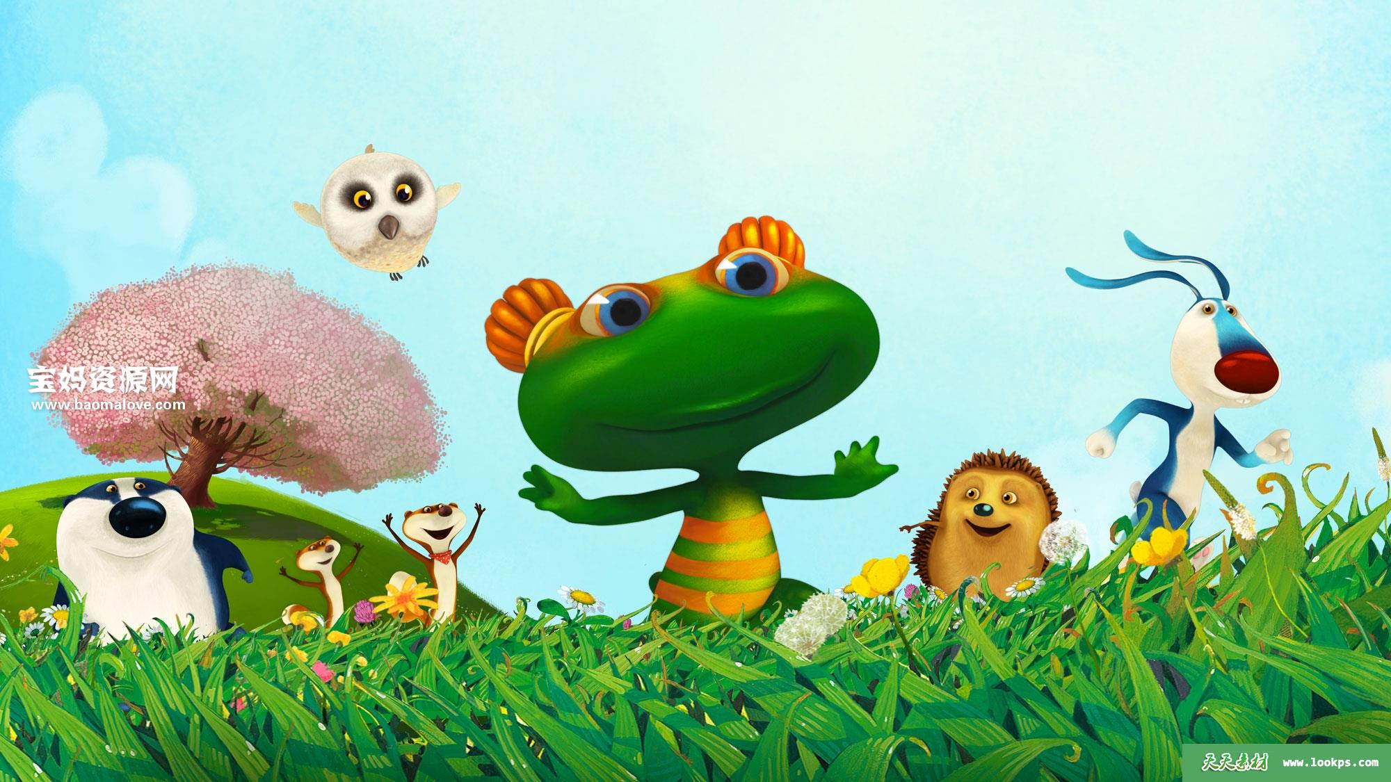 《小乌龟露露》LuluZipadoo中文版[全104集][国语中字][1080P][MP4]-天天素材网