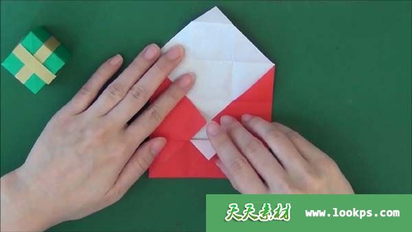 聖誕禮物 クリスマス「プレゼントボックス」折り紙Christmas \\\'present box\\\.jpg