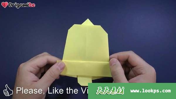 聖誕鐘 DIY_ Origami Christmas Bell Tutorial_20160724225115.JPG