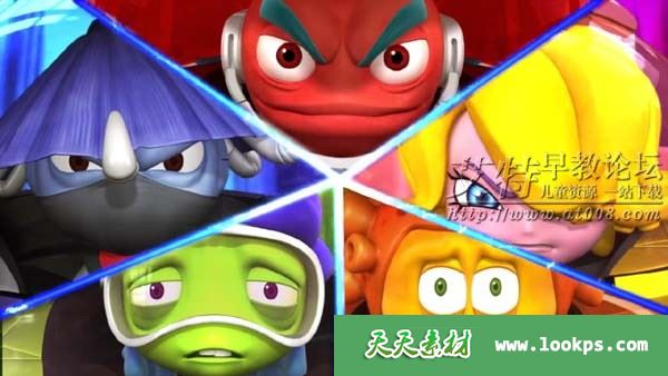 儿童科幻冒险类动画片《蛋蛋小子》全52集下载