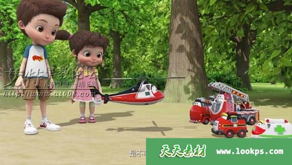 韩国冒险益智动画片《勇敢的消防车雷恩》全26集下载
