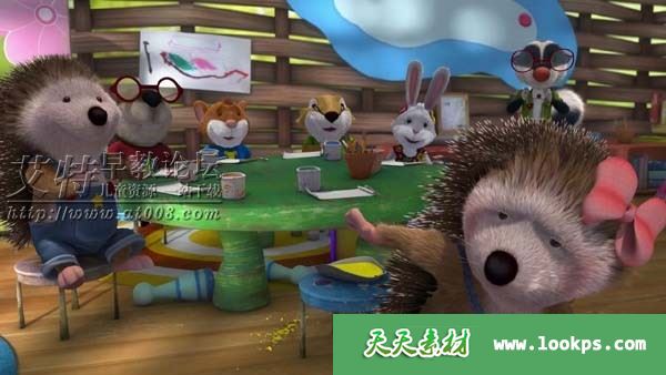 儿童生活教育动画片《小鼠提比 Tip The Mouse》英文版第一季全52集下载