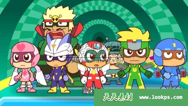 儿童科幻搞笑动画片《开心超人联盟之能源核守护者》全52集下载