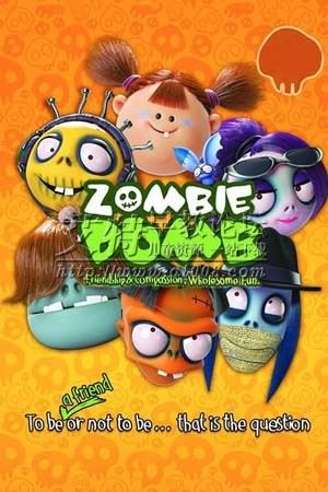 韩国儿童搞笑冒险魔幻动画片《逗比僵尸》全60集下载 mp4高清720p 无对白 百度云网盘-天天素材网
