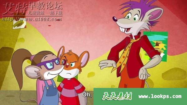 《老鼠记者 Geronimo Stilton》英语版第二季全26集下载
