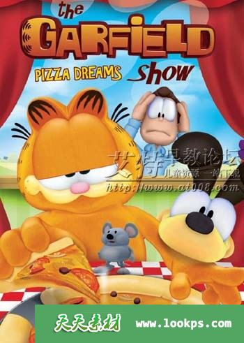 法国儿童搞笑冒险动画片《加菲猫的幸福生活》第三季全52集下载 mp4国语 百度云网盘-天天素材网