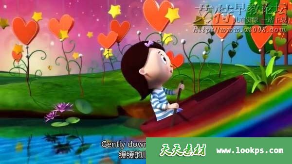 【中英双字幕】英语早教启蒙儿歌动画共150集下载 mp4标清480p 适合2-5岁 百度云网盘-天天素材网