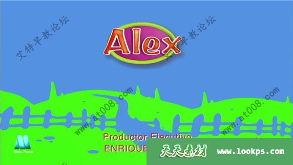 认知益智儿童动画片《亚历克斯的发现 Alex》全104集下载 mp4/1080p/无对白 百度云网盘-天天素材网